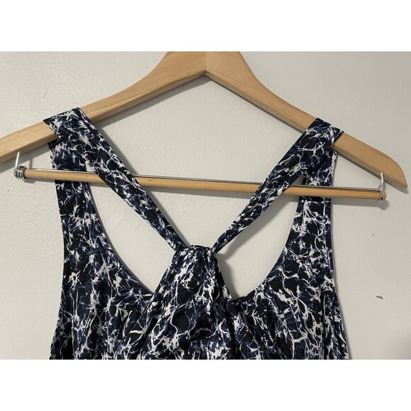 Michael Kors Maxi Dress Sundress With Pockets M Expressionist Painting Print - Picture 3 of 9